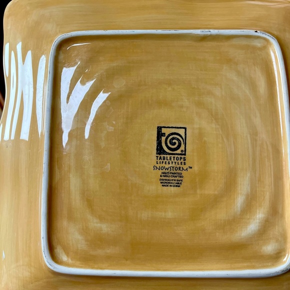 gorgeous christmas plate - Picture 2 of 2